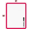 image:imageMr Pen Dry Erase Board 14 x 11 with a Black Dry Erase Marker  Green Frame Small Mini White Board for Students Fridge Wall Locker Includes Double Sided TapesRed