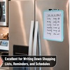 image:imageMr Pen Dry Erase Board 14 x 11 with a Black Dry Erase Marker  Green Frame Small Mini White Board for Students Fridge Wall Locker Includes Double Sided TapesMint Green