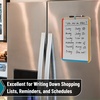 image:imageMr Pen Dry Erase Board 14 x 11 with a Black Dry Erase Marker  Green Frame Small Mini White Board for Students Fridge Wall Locker Includes Double Sided TapesColorful 3