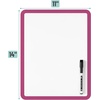 image:imageMr Pen Dry Erase Board 14 x 11 with a Black Dry Erase Marker  Green Frame Small Mini White Board for Students Fridge Wall Locker Includes Double Sided TapesMagenta