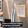 image:imageMr Pen Dry Erase Board 14 x 11 with a Black Dry Erase Marker  Green Frame Small Mini White Board for Students Fridge Wall Locker Includes Double Sided TapesOrange