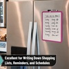 image:imageMr Pen Dry Erase Board 14 x 11 with a Black Dry Erase Marker  Green Frame Small Mini White Board for Students Fridge Wall Locker Includes Double Sided TapesMagenta