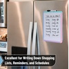 image:imageMr Pen Dry Erase Board 14 x 11 with a Black Dry Erase Marker  Green Frame Small Mini White Board for Students Fridge Wall Locker Includes Double Sided TapesC Colorful