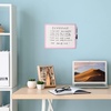image:imageMr Pen Dry Erase Board 14 x 11 with a Black Dry Erase Marker  Green Frame Small Mini White Board for Students Fridge Wall Locker Includes Double Sided TapesPink