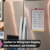 image:imageMr Pen Dry Erase Board 14 x 11 with a Black Dry Erase Marker  Green Frame Small Mini White Board for Students Fridge Wall Locker Includes Double Sided TapesColorful 2
