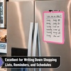 image:imageMr Pen Dry Erase Board 14 x 11 with a Black Dry Erase Marker  Green Frame Small Mini White Board for Students Fridge Wall Locker Includes Double Sided TapesLight Coral