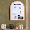 image:imageMr Pen Dry Erase Board 16 x 12 Wooden Frame Boho Design16W x 16H