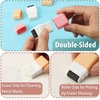 image:imageMr Pen Eraser with Cover and Roller 6 Pack Animal Theme  Cute Erasers for KidsB Pastel Colors