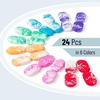 image:imageMr Pen Erasers 24 Pack Vibrant Colors Marble Pencil Eraser  Cute Eraser for kids Big Erasers for Pencils
