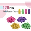 image:imageMr Pen Erasers for Pencils 120 Pack Pencil Top Erasers Eraser Caps  Kids Cap Tops Topper Erasers Ereaser