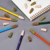 image:imageMr Pen Erasers for Pencils 120 Pack Pencil Top Erasers Eraser Caps  Kids Cap Tops Topper Erasers Ereaser Autumn Earth colored erasers