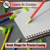 image:imageMr Pen Erasers for Pencils 120 Pack Pencil Top Erasers Eraser Caps  Kids Cap Tops Topper Erasers Ereaser shades of green
