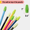 image:imageMr Pen Erasers for Pencils 120 Pack Pencil Top Erasers Eraser Caps  Kids Cap Tops Topper Erasers Ereaser shades of green