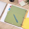 image:imageMr Pen Expanding Binder Dividers with Pockets and Tabs 5 Tabs  Colorful Dividers for 3 Ring Binder with Pockets
