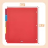 image:imageMr Pen Expanding Binder Dividers with Pockets and Tabs 5 Tabs  Colorful Dividers for 3 Ring Binder with Pockets