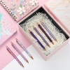 image:imageMr Pen Fancy Pens for Women 7 Pack Black Ink Ballpoint 10 Refills  10mm Glitter Cute Pens for Journaling Sparkly Fancy Pen for Writing Women amp Girls School Gifts College StudentsElegant in Purple