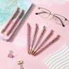 image:imageMr Pen Fancy Pens for Women 7 Pack Black Ink Ballpoint 10 Refills  10mm Glitter Cute Pens for Journaling Sparkly Fancy Pen for Writing Women amp Girls School Gifts College StudentsPink Paradise