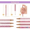 image:imageMr Pen Fancy Pens for Women 7 Pack Black Ink Ballpoint 10 Refills  10mm Glitter Cute Pens for Journaling Sparkly Fancy Pen for Writing Women amp Girls School Gifts College StudentsPink Paradise