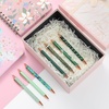 image:imageMr Pen Fancy Pens for Women 7 Pack Black Ink Ballpoint 10 Refills  10mm Glitter Cute Pens for Journaling Sparkly Fancy Pen for Writing Women amp Girls School Gifts College StudentsEmerald Enchantment
