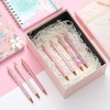 image:imageMr Pen Fancy Pens for Women 7 Pack Black Ink Ballpoint 10 Refills  10mm Glitter Cute Pens for Journaling Sparkly Fancy Pen for Writing Women amp Girls School Gifts College StudentsPink Paradise