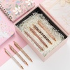 image:imageMr Pen Fancy Pens for Women 7 Pack Black Ink Ballpoint 10 Refills  10mm Glitter Cute Pens for Journaling Sparkly Fancy Pen for Writing Women amp Girls School Gifts College StudentsRose Gold Reverie