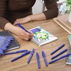 image:imageMr Pen Felt Tip Pens 36 Pack 07 mm Green Felt Tip Pens Bulk Fast Dry  No Smear Planner Markers for Underlining Writing Drawing Journaling SuppliesBlue