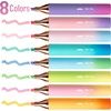 image:imageMr Pen Glitter Highlighters 8 Pack Energetic Colors  Chisel Tip Glitter Highlighter Markers for Journaling Notes Planners amp Creative Highlighting