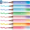 image:imageMr Pen Glitter Highlighters 8 Pack Sunshine Colors  Chisel Tip Glitter Highlighter Markers for Journaling Notes Planners amp Creative Highlighting