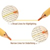 image:imageMr Pen Glitter Highlighters 8 Pack Sunshine Colors  Chisel Tip Glitter Highlighter Markers for Journaling Notes Planners amp Creative Highlighting