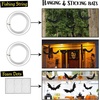 image:imageMr Pen Halloween Decoration Hanging Bats 3 Sizes 18 pcs  Halloween Bats Outdoor Bats Halloween Decoration Halloween Hanging Bats Halloween Decoration