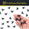 image:imageMr Pen Halloween Plastic Spiders Black 20 pcs  Small Plastic Spiders Halloween Spiders Small Fake Spiders Halloween Decorations Spiders Fake Spider Prank Toy