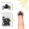 image:imageMr Pen Halloween Plastic Spiders Black 20 pcs  Small Plastic Spiders Halloween Spiders Small Fake Spiders Halloween Decorations Spiders Fake Spider Prank Toy