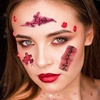 image:imageMr Pen Halloween Tattoo Stickers Wounds 30Pcs  Halloween Temporary Tattoos for Adults Halloween Tattoos for Adults Halloween Face Tattoos for Adults Kids
