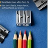 image:imageMr Pen Handheld Metal Pencil Sharpener 6 Pack  2Hole Dual Size Standard amp Jumbo Rose Gold Metal Manual Pencil Sharpeners for Graphite amp Colored Pencils School OfficeSteel