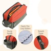 image:imageMr Pen High Capacity Pencil Case Large Pencil Pouch with 3 Compartments and 2 Pockets Large Pencil Bag with Smooth Zipper Cute Pencil Case Pouch Organizer School Supplies for TeensOlive Green  Orange