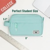 image:imageMr Pen High Capacity Pencil Case Large Pencil Pouch with 3 Compartments and 2 Pockets Large Pencil Bag with Smooth Zipper Cute Pencil Case Pouch Organizer School Supplies for TeensMint Green