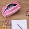 image:imageMr Pen High Capacity Pencil Case Large Pencil Pouch with 3 Compartments and 2 Pockets Large Pencil Bag with Smooth Zipper Cute Pencil Case Pouch Organizer School Supplies for TeensPink