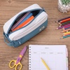 image:imageMr Pen High Capacity Pencil Case Large Pencil Pouch with 3 Compartments and 2 Pockets Large Pencil Bag with Smooth Zipper Cute Pencil Case Pouch Organizer School Supplies for Teens