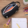 image:imageMr Pen High Capacity Pencil Case Large Pencil Pouch with 3 Compartments and 2 Pockets Large Pencil Bag with Smooth Zipper Cute Pencil Case Pouch Organizer School Supplies for TeensBlack