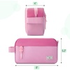image:imageMr Pen High Capacity Pencil Case Large Pencil Pouch with 3 Compartments and 2 Pockets Large Pencil Bag with Smooth Zipper Cute Pencil Case Pouch Organizer School Supplies for TeensPink