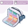 image:imageMr Pen High Capacity Pencil Case Large Pencil Pouch with 3 Compartments and 2 Pockets Large Pencil Bag with Smooth Zipper Cute Pencil Case Pouch Organizer School Supplies for Teens