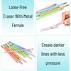 image:imageMr Pen Jumbo Pencils 30 Pack Colorful Barrels  Smooth Black 2 HB Graphite Cores Large Preschool Pencils Smooth Writing Lead for Kindergarten Kids and School SuppliesSoft Pastel Barrels