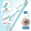 image:imageMr Pen Jumbo Pencils 30 Pack Colorful Barrels  Smooth Black 2 HB Graphite Cores Large Preschool Pencils Smooth Writing Lead for Kindergarten Kids and School SuppliesSoft Pastel Barrels