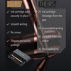 image:imageMr Pen Luxury Wooden Pen Black Ink Fancy Pen Fancy Pens for Women  Nice Pens for Men Fathers Day GiftRose Gold