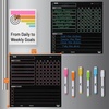 image:imageMr Pen Magnetic Dry Erase Chore Chart for Fridge 10x10 2 Pack  6x Fine Point Markers Refrigerator Magnetic Chore Chart Dry Erase for Multiple Kids Teens and AdultsBlack