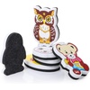 image:imageMr Pen Magnetic Dry Erase Erasers 6 Pack 6 Cute Designs  Cute Magnetic Whiteboard Erasers for White Board Classroom Home Office Back to School Supplies