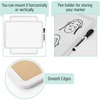 image:imageMr Pen Magnetic Whiteboard Dry Erase 12x16 Inches  Dry Erase Board with Black Fine Point Marker Magnetic White Board for Students Home Office and Classroom16W x 12H