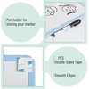 image:imageMr Pen Magnetic Whiteboard Dry Erase 18x24 Inches  Dry Erase Board with Black Fine Point Marker Magnetic White Board for Students Home Office and ClassroomPastel Blue