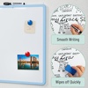 image:imageMr Pen Magnetic Whiteboard Dry Erase 18x24 Inches  Dry Erase Board with Black Fine Point Marker Magnetic White Board for Students Home Office and ClassroomPastel Blue