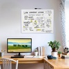 image:imageMr Pen Magnetic Whiteboard Dry Erase 18x24 Inches  Dry Erase Board with Black Fine Point Marker Magnetic White Board for Students Home Office and ClassroomWhite